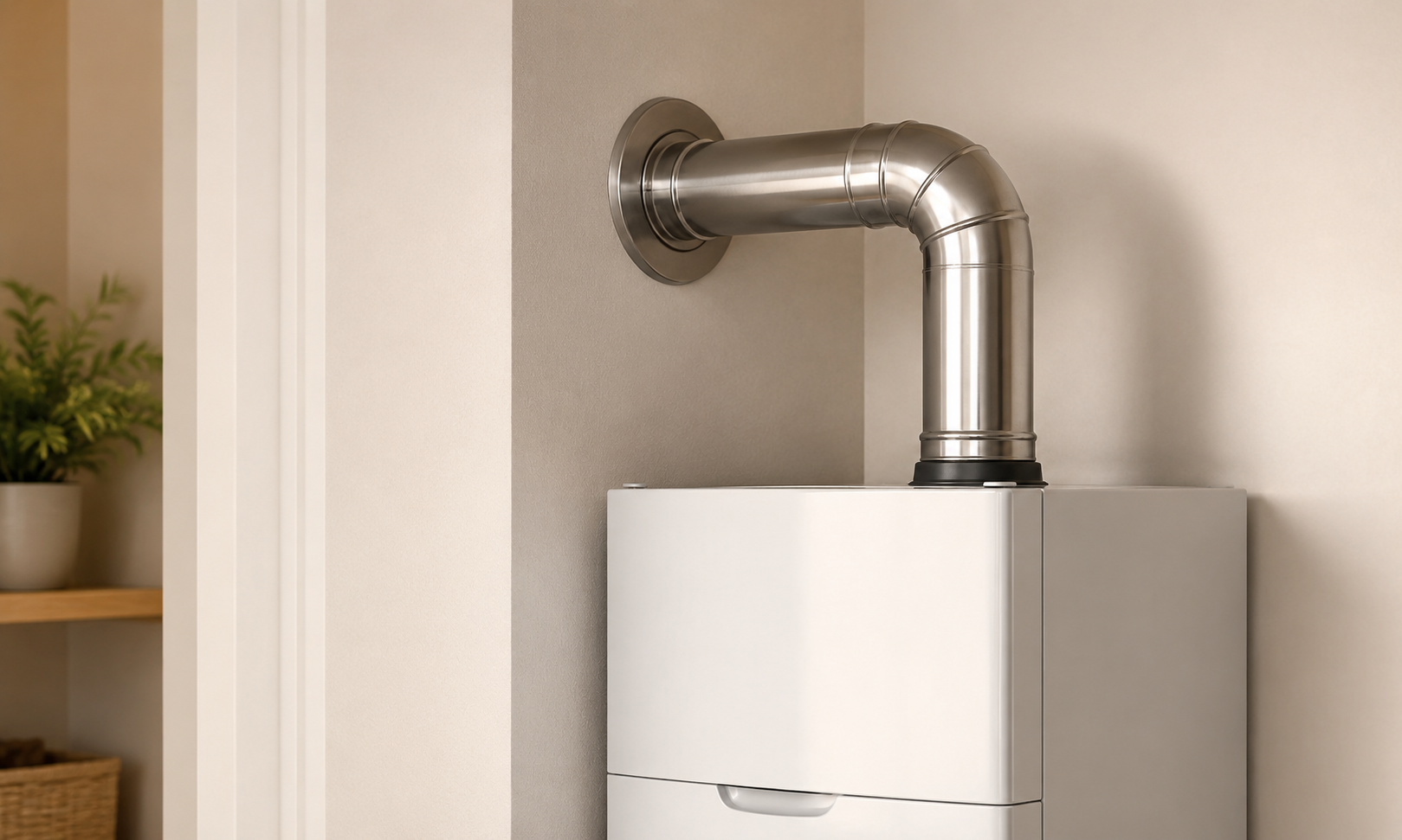 Ramonage d'un conduit gaz